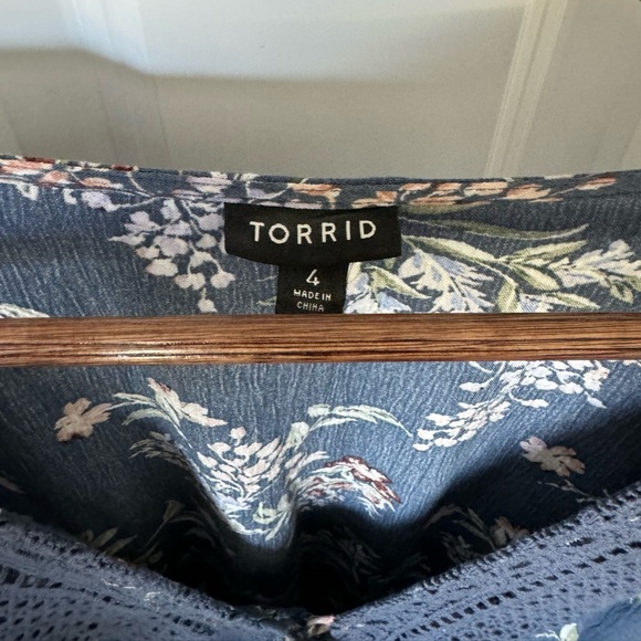 Torrid boho top size 4x - Picture 2 of 5